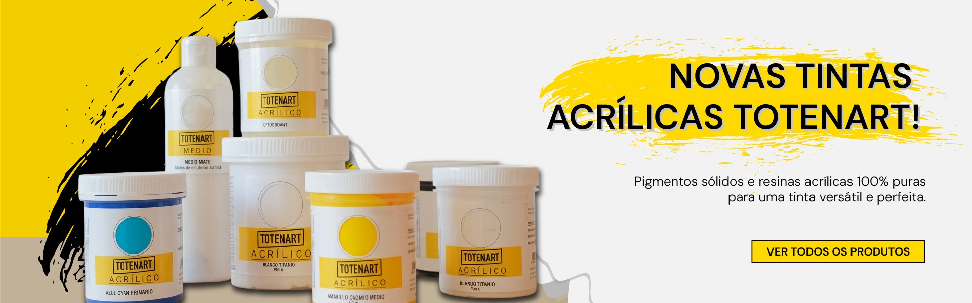 Pinturas acrílicas Totenart