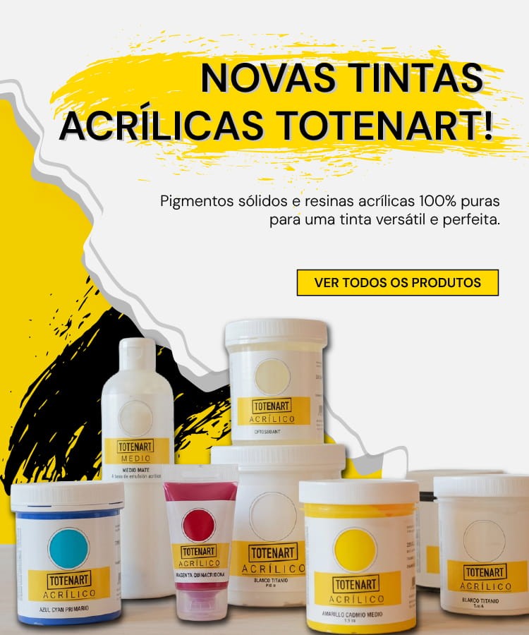 Pinturas acrílicas Totenart